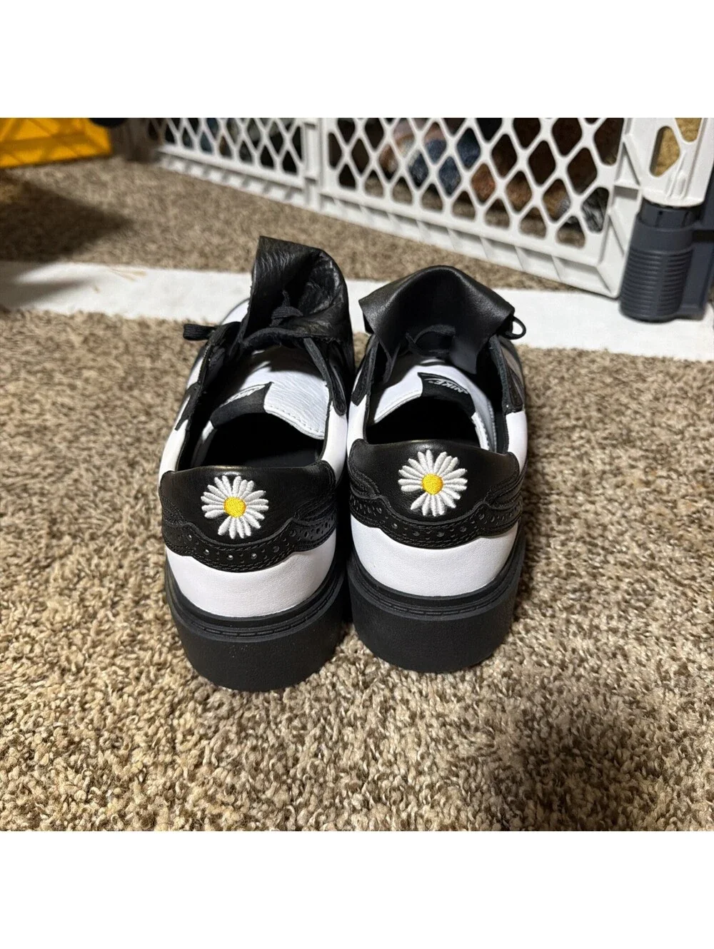 Nike G-Dragon x Kwondo 1 Yin-Yang Mens Size 12 Black White Leather DH2482-101